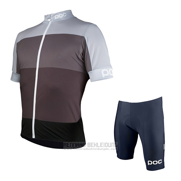 2017 Fahrradbekleidung POC Fondo Elements Braun Trikot Kurzarm und Tragerhose - zum Schließen ins Bild klicken